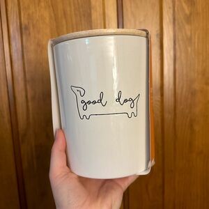 Good Dog Ceramic Jar